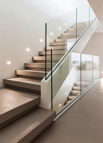 Пример полнотелой лестницы